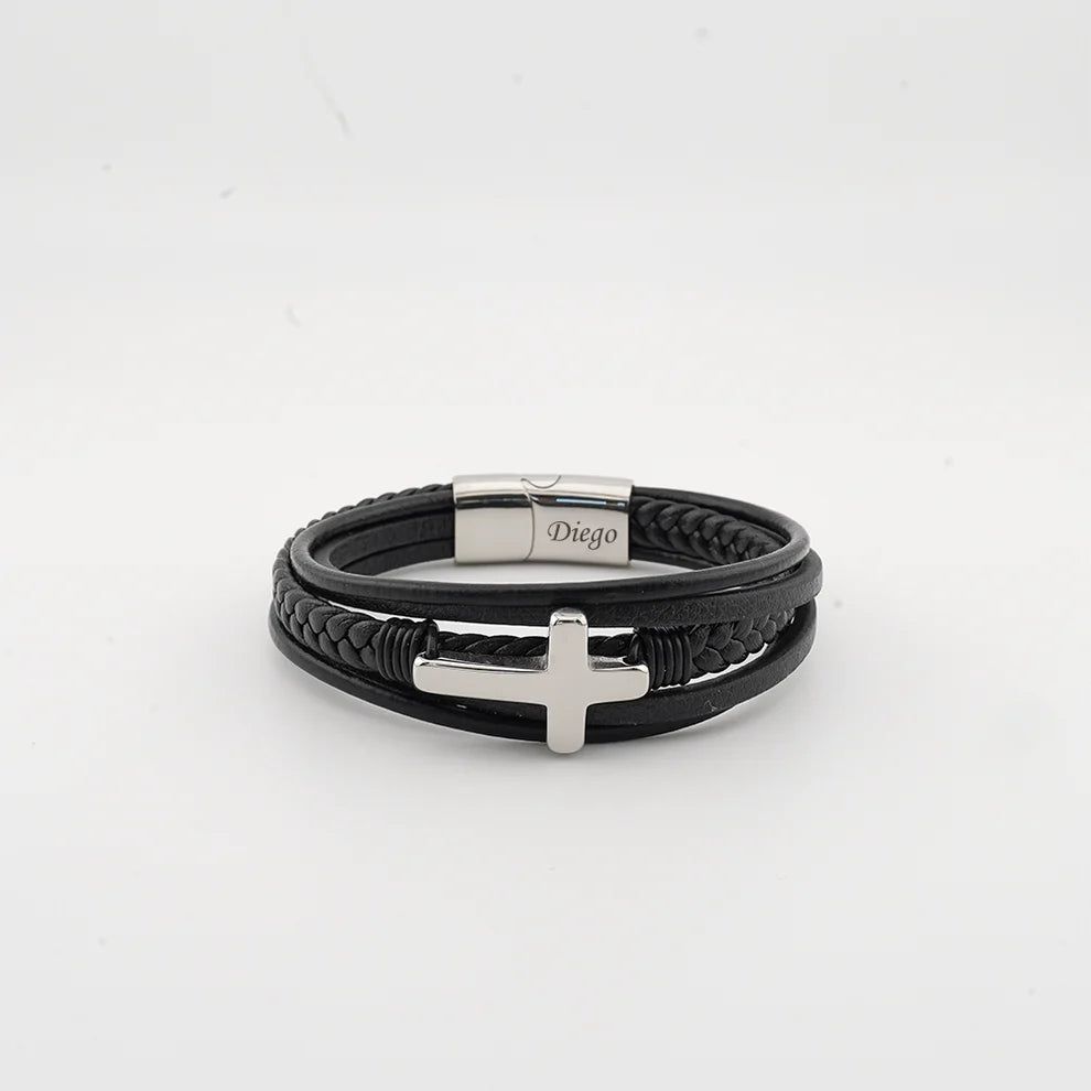 Pulsera de Fe "Guardián Eterno" para Nieto