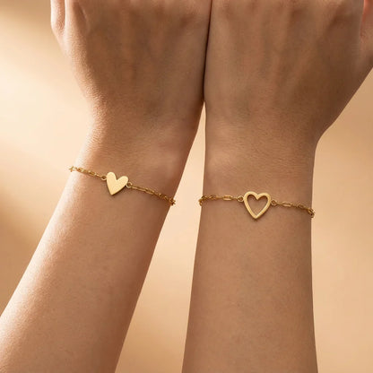 Pulsera Corazones a Juego