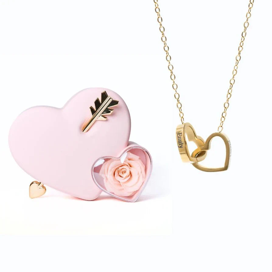Amor Eterno Y Collar Personalizado