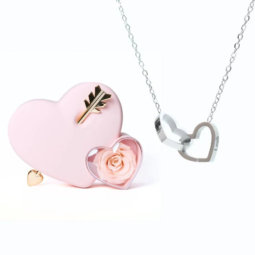 Amor Eterno Y Collar Personalizado