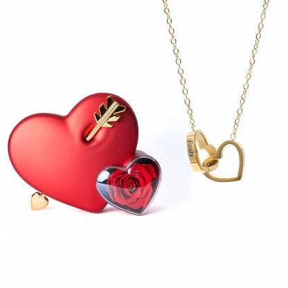 Amor Eterno Y Collar Personalizado