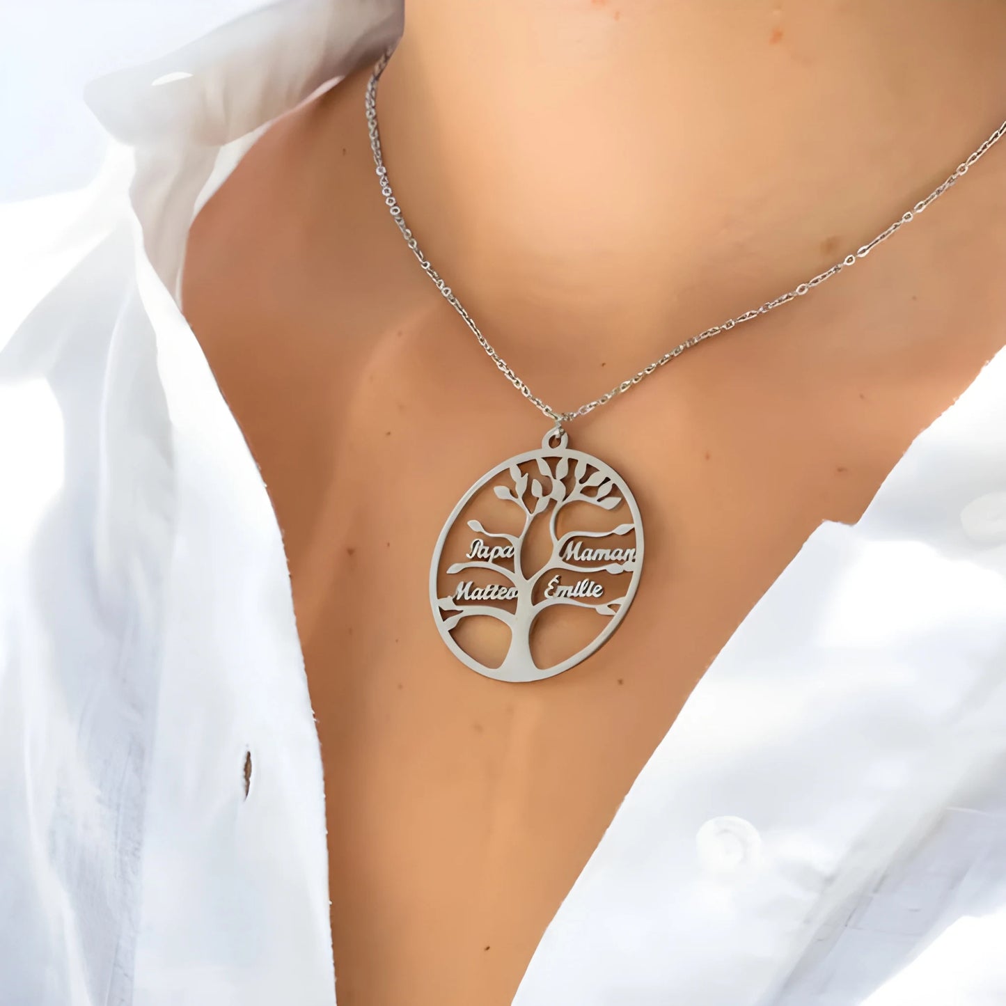 Collar Personalizado Árbol de la Vida
