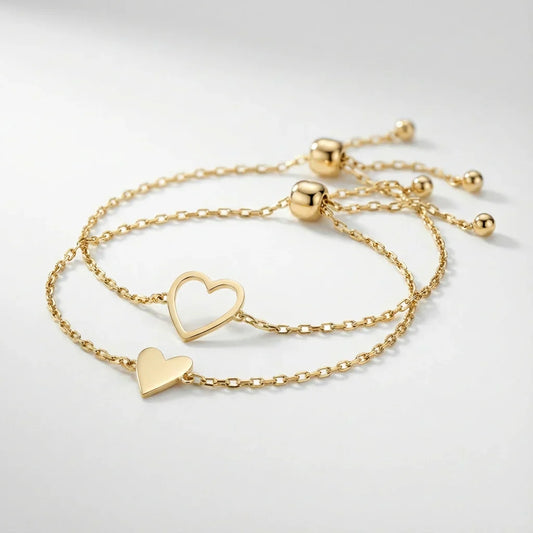 Pulsera Corazones a Juego