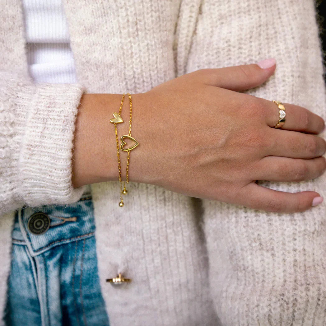 Pulsera Corazones a Juego