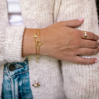 Pulsera Corazones a Juego