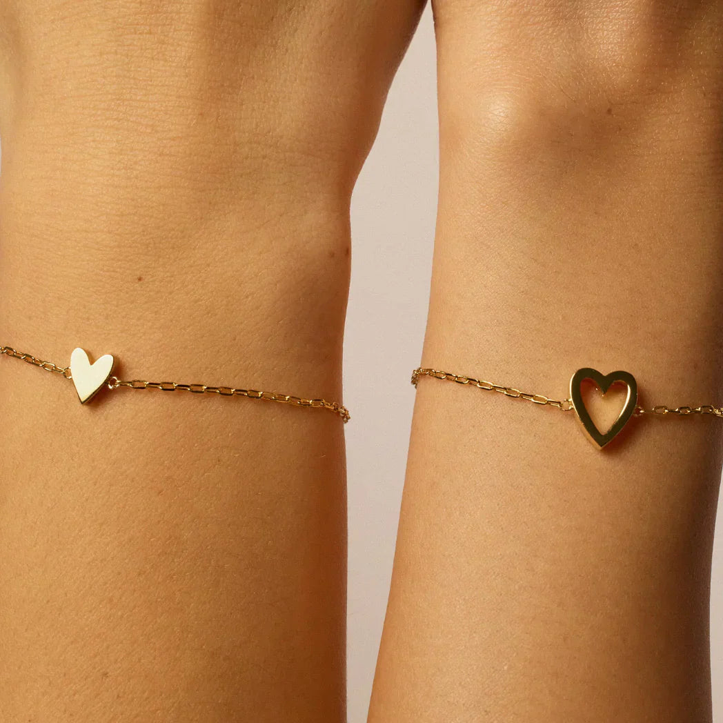 Pulsera Corazones a Juego