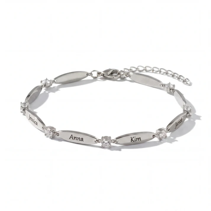 Pulsera personalizada con grabado